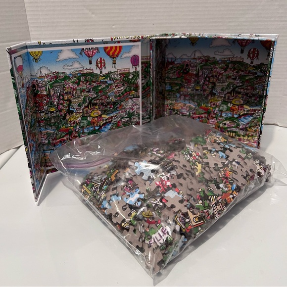 1000 pcs For the love of France Jigsaw Puzzles with magnetic snap box - Picture 7 of 14